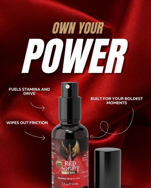 RED Night Premium Men’s Delay Spray in Pakistan