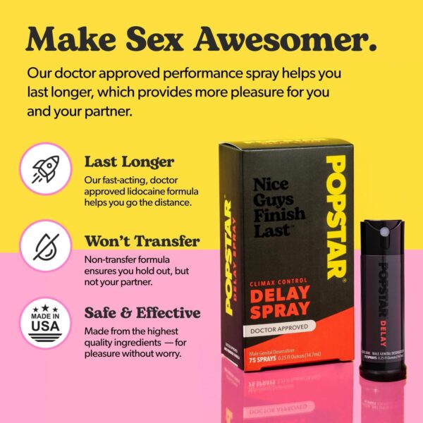 Popstar Delay Spray for Men in Pakistan