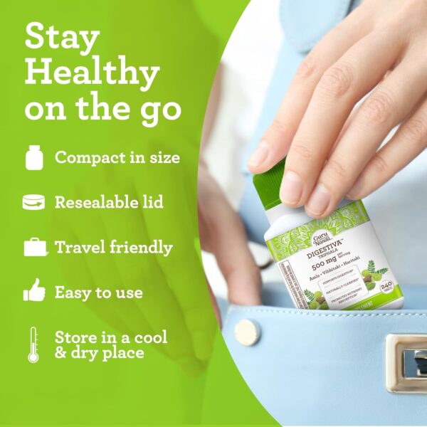 GuruNanda Digestiva Triphala (240 Tablets) in Pakistan