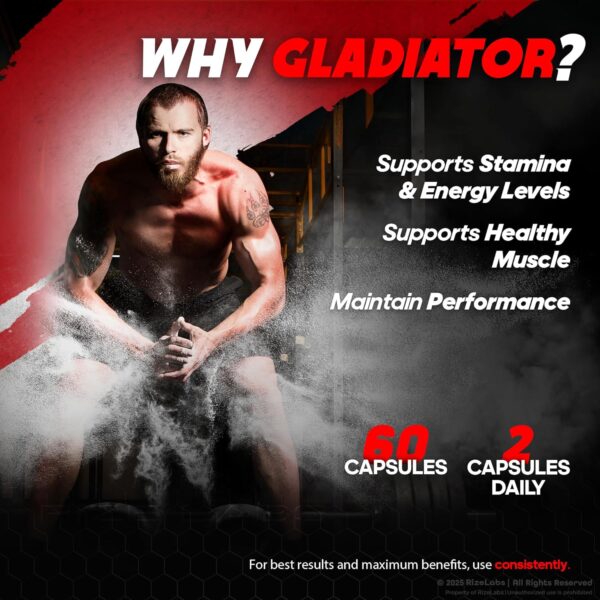 Gladiator Performance Capsules For Men in Pakistan