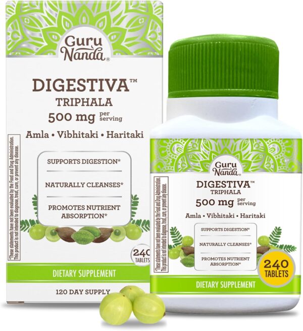 GuruNanda Digestiva Triphala (240 Tablets) in Pakistan