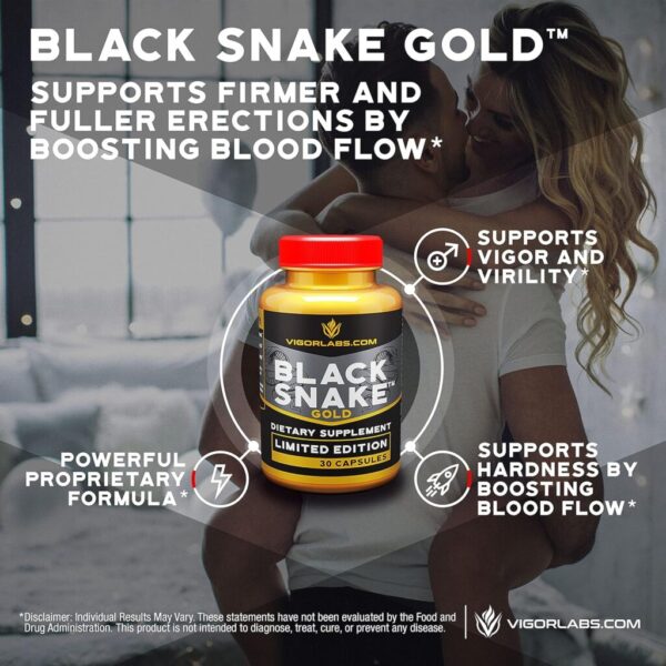 Black Snake Gold Enlargement Pills in Pakistan