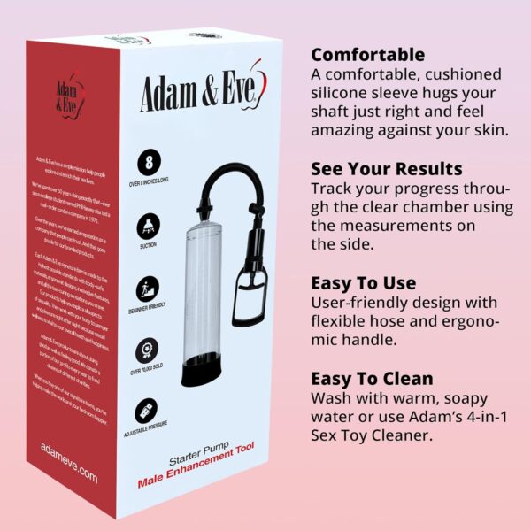 Adam & Eve Starter Enlarger Penis Pump in Pakistan