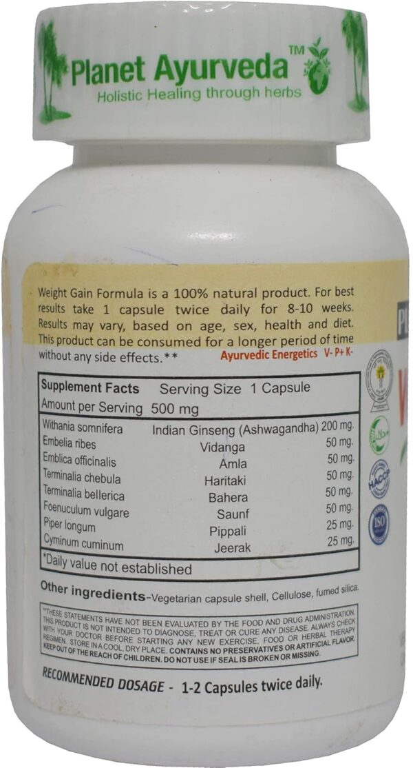 Weight Gain formula 60 Capsules in Pakistan