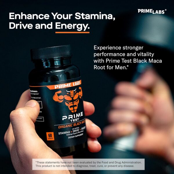 Prime Labs Organic Black Maca Capsules in Pakistan