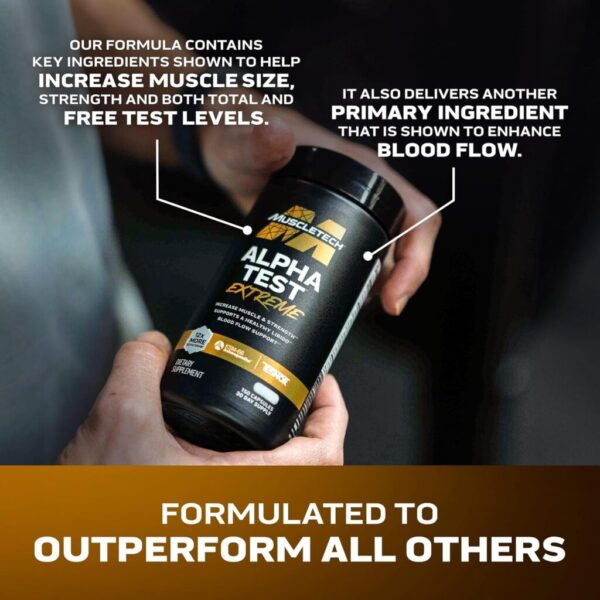 MuscleTech Alpha Extreme Capsules for Men in Pakistan
