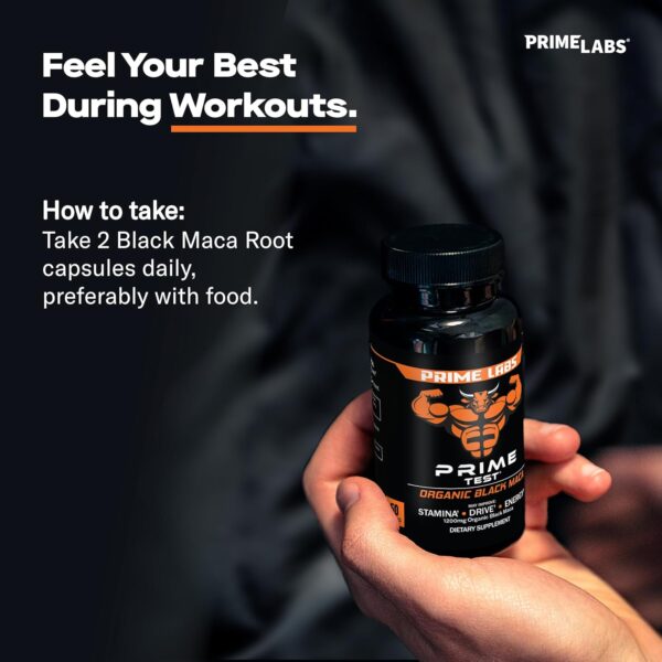 Prime Labs Organic Black Maca Capsules in Pakistan