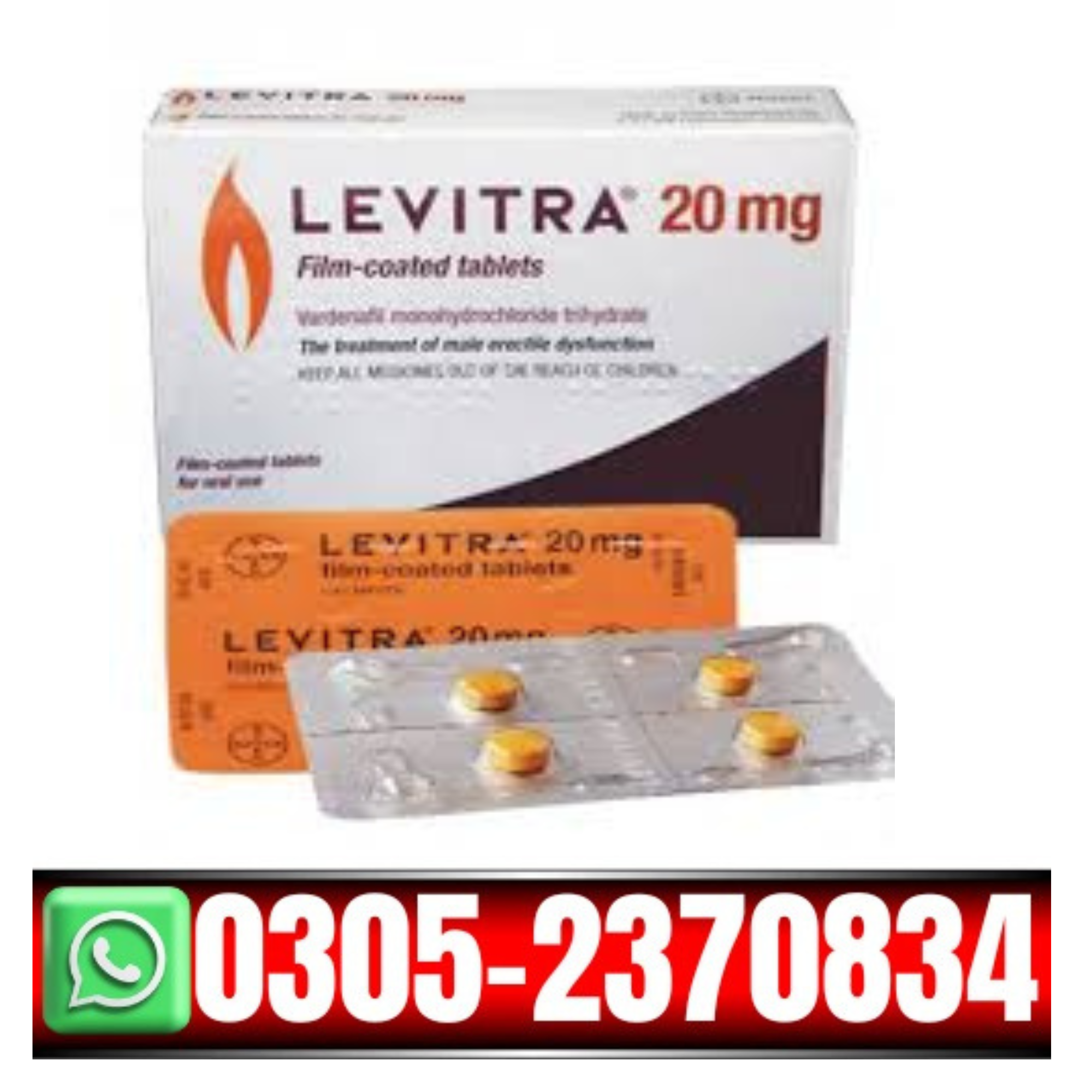 Levitra 20mg Tablets