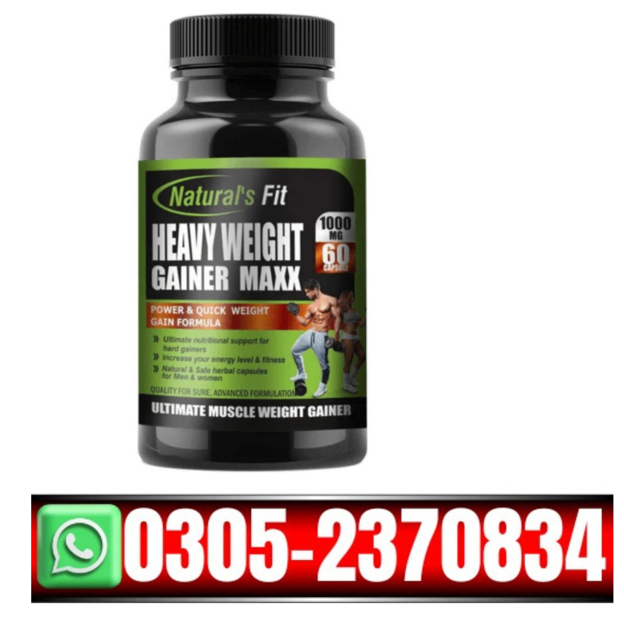 Natural Fit Heavy Weight Gainer Max