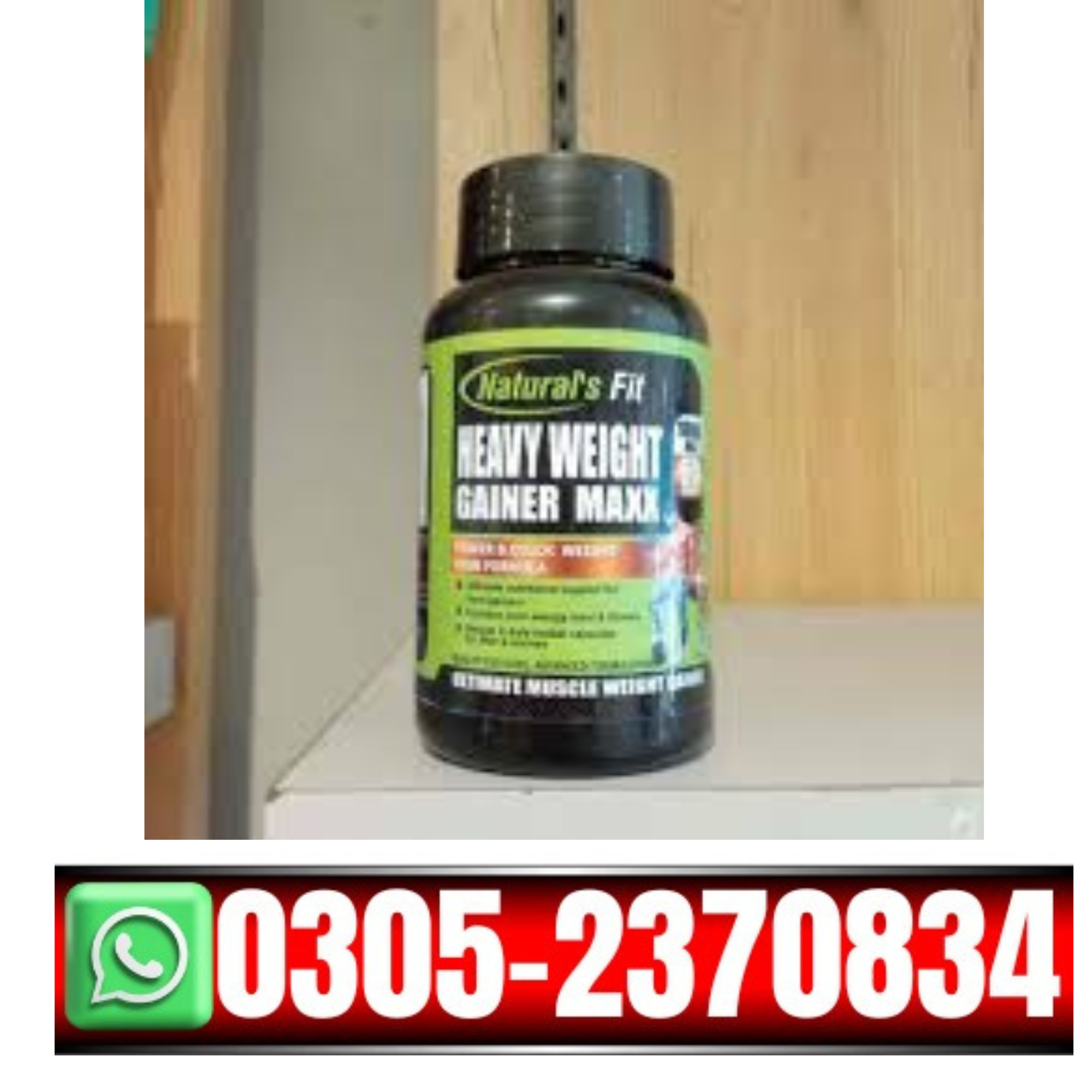 Natural Fit Heavy Weight Gainer Max