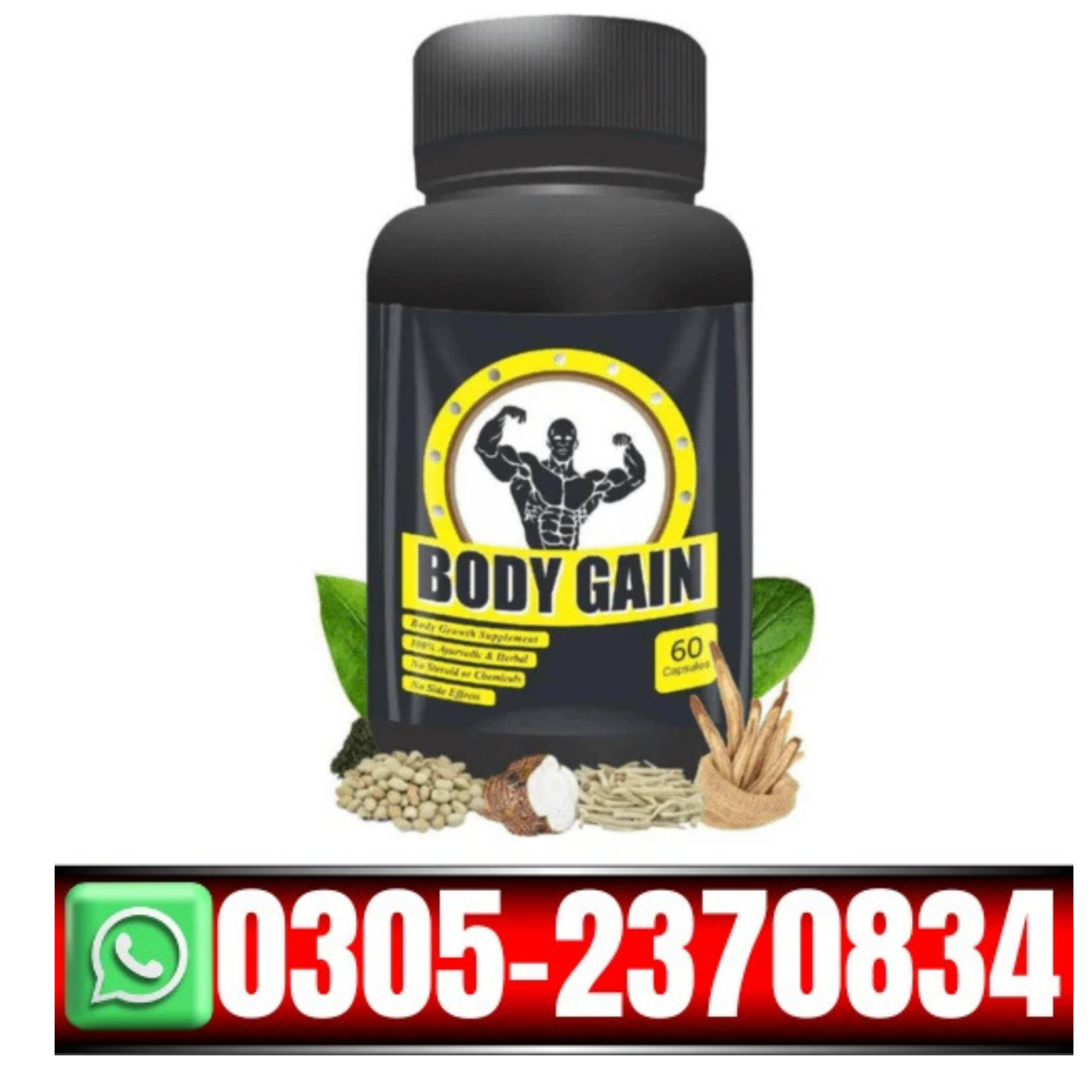 Body Gain Capsule For Men Body Gain Capsule For Men