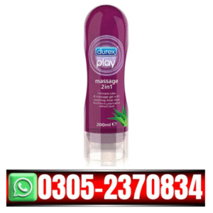 Durex Play Massage 2-In-1 Lubricant Price In Pakistan – Smooth & Sensual Experience