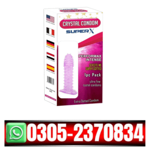 Crystal Condom Washable & Good Long Lasting Silicone Protection