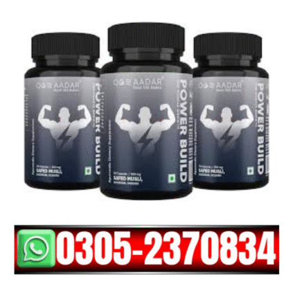 AADAR Power Build Ayurvedic Muscle Gain Capsules