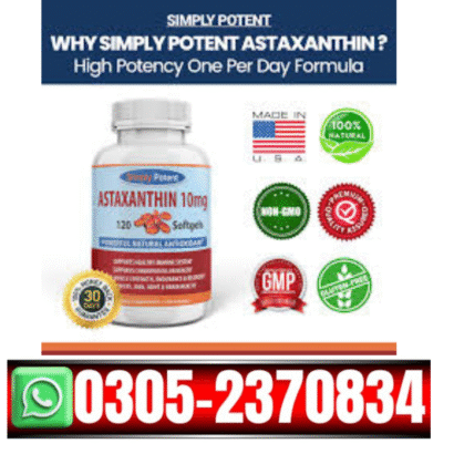 Simply Potent Astaxanthin 10mg Supplement