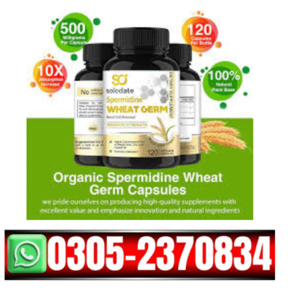 Solodate Spermidine Wheat Germ Supplement