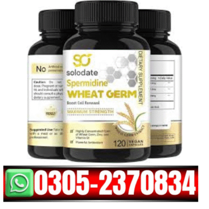 Solodate Spermidine Wheat Germ Supplement